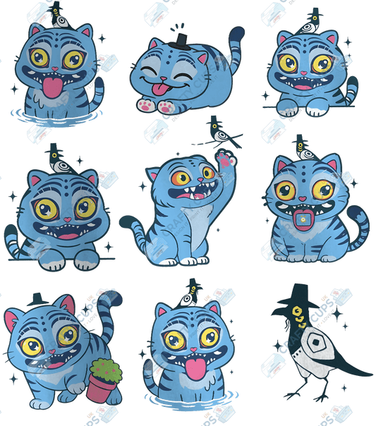 Demon Hunters DTF Transfer – Various Designs & Sizes, Heat Press Ready