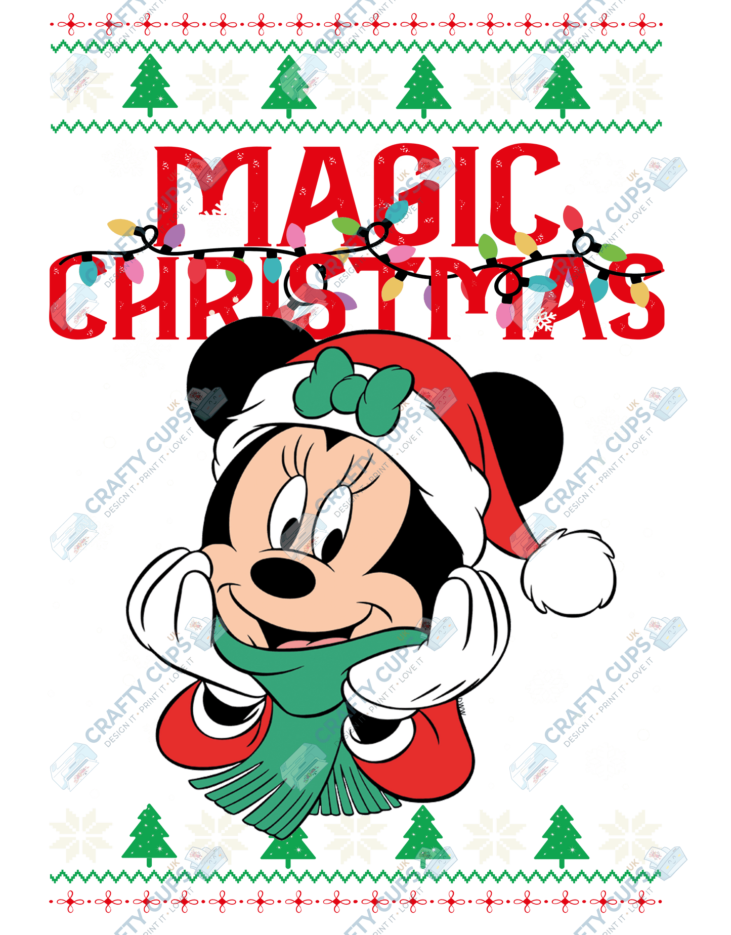 Christmas DTF Transfer – Various Designs & Sizes (Part One of Three, Series Two), Heat Press Ready