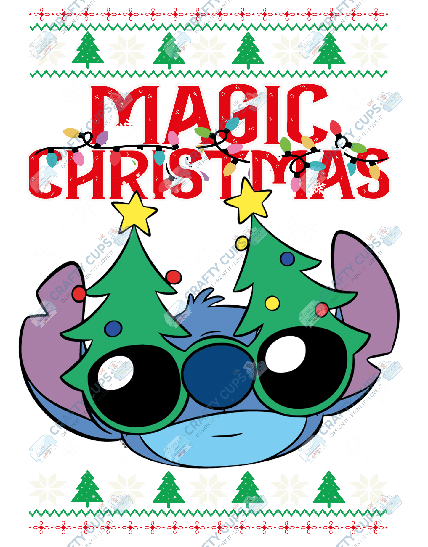 Christmas DTF Transfer – Various Designs & Sizes (Part One of Three, Series Two), Heat Press Ready