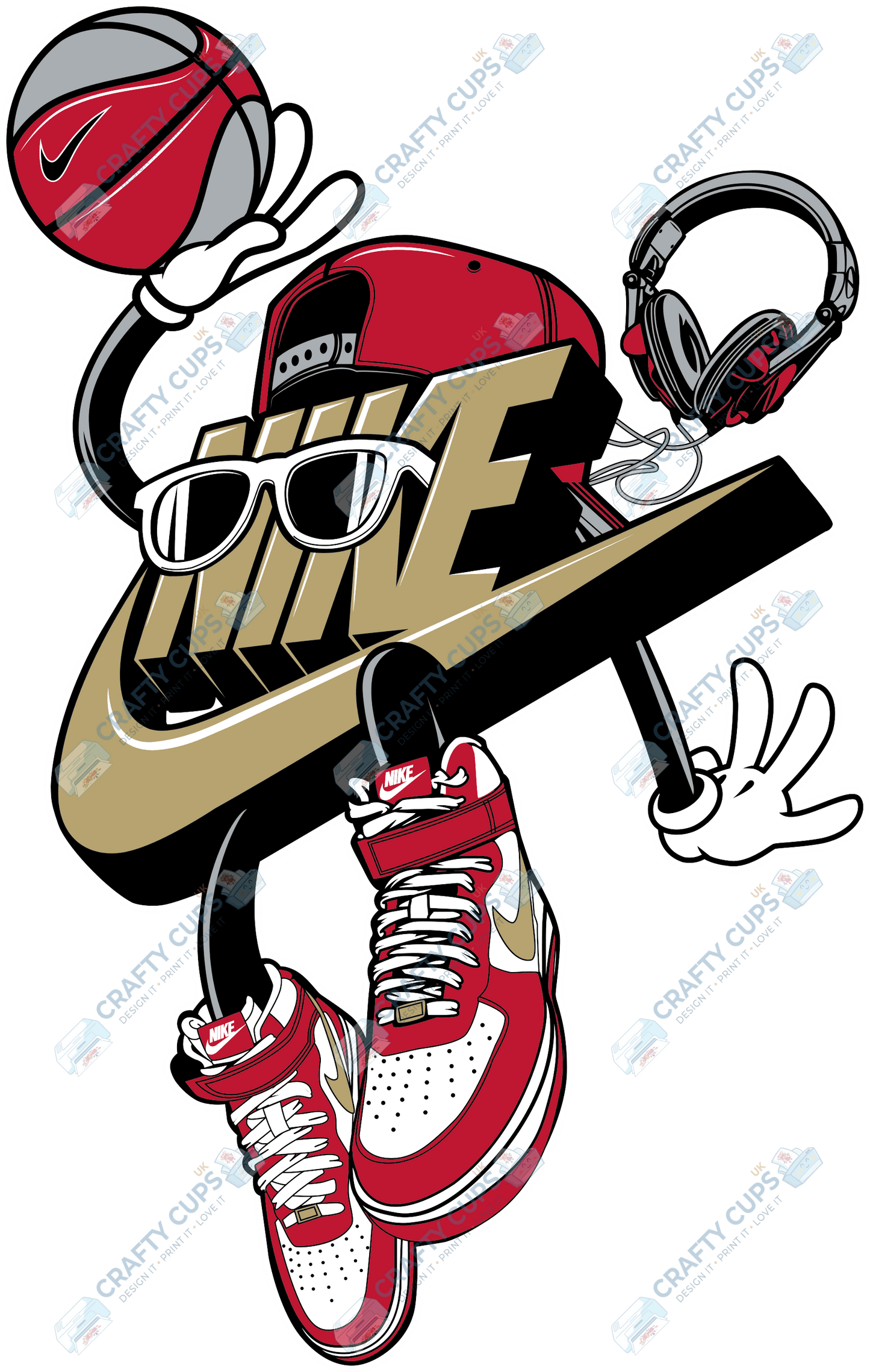 Sports DTF Transfer – Various Designs & Sizes (Part Two of Four), Heat Press Ready