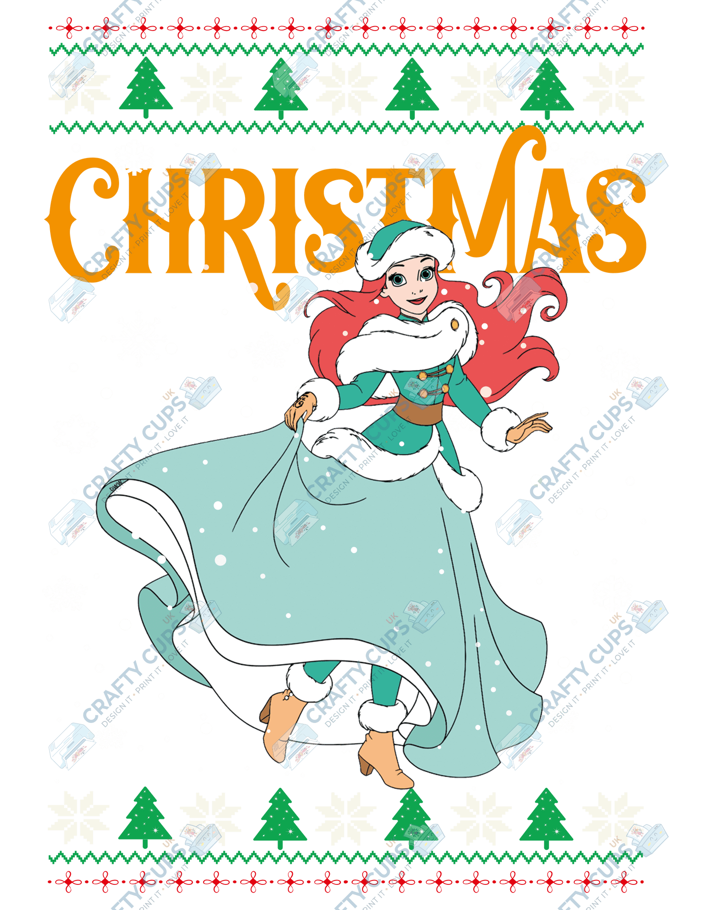 Christmas DTF Transfer – Various Designs & Sizes (Part Two of Three, Series Two), Heat Press Ready