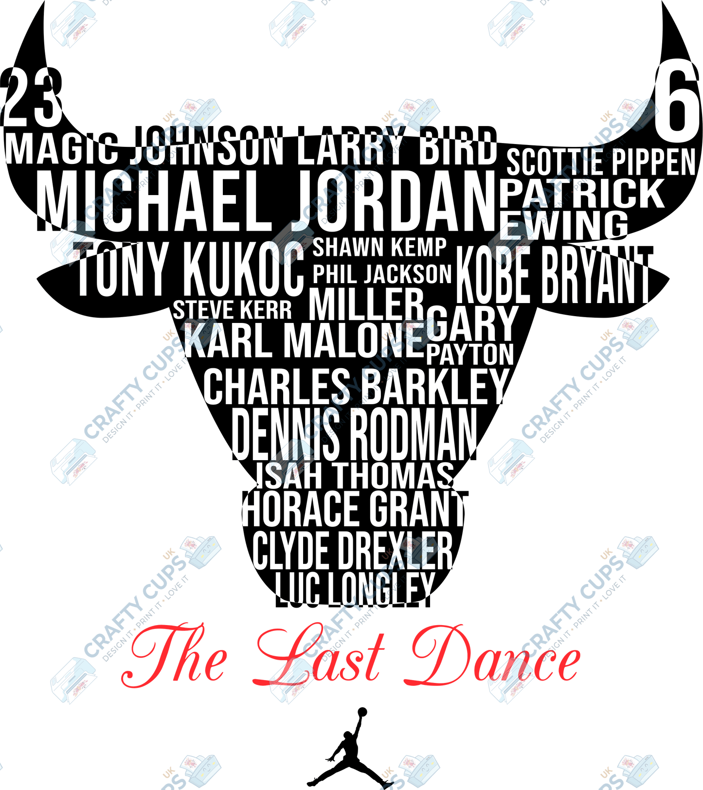Sports DTF Transfer – Various Designs & Sizes (Part One of Four), Heat Press Ready