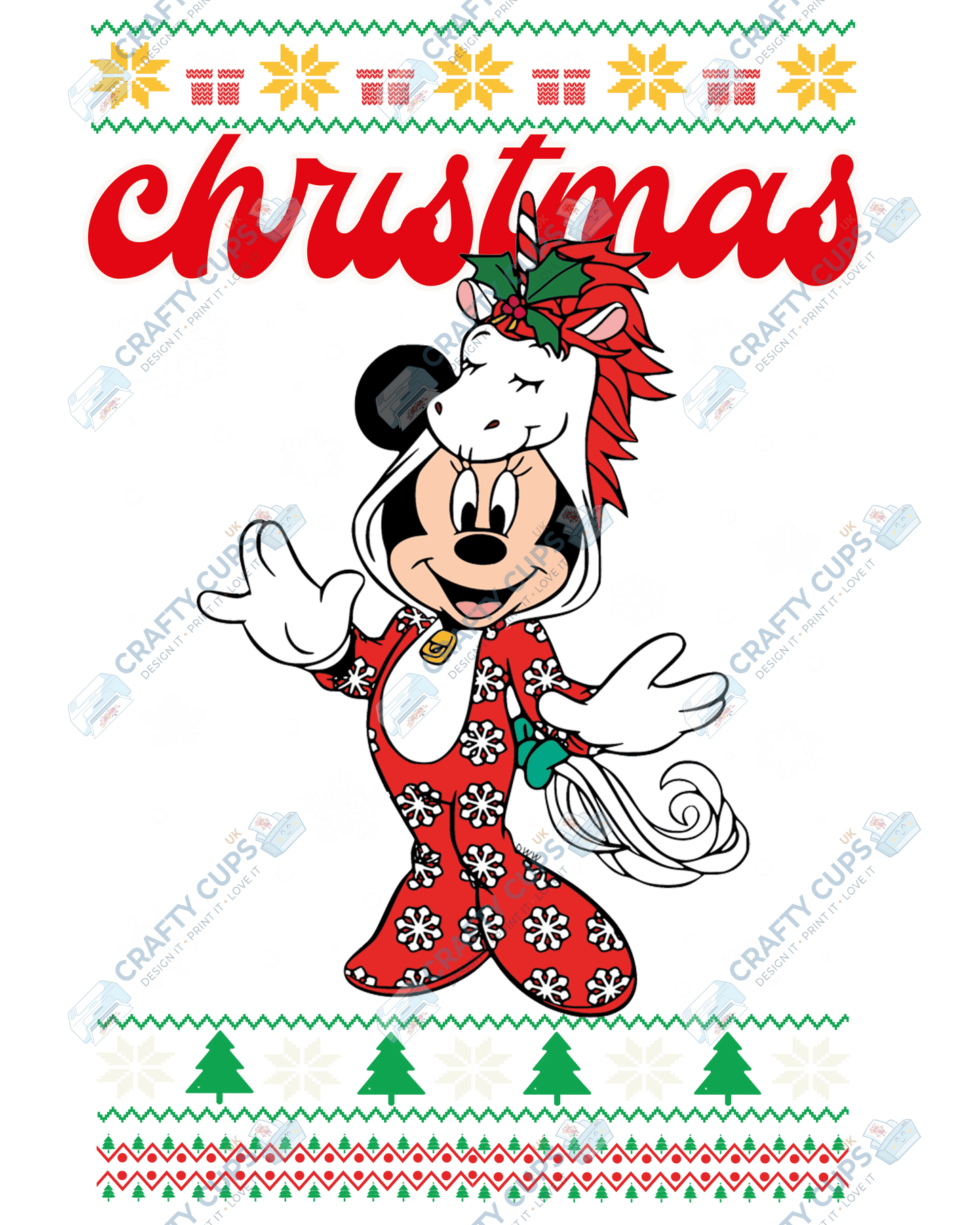 Christmas DTF Transfer – Various Designs & Sizes (Part One of Three, Series Two), Heat Press Ready