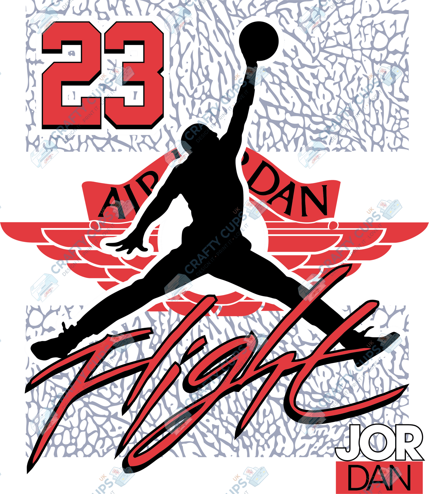 Sports DTF Transfer – Various Designs & Sizes (Part Two of Four), Heat Press Ready