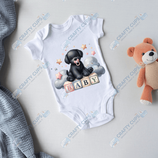 Cute Puppy DTF Transfers – Adorable Baby & Kids Designs (4"–10")