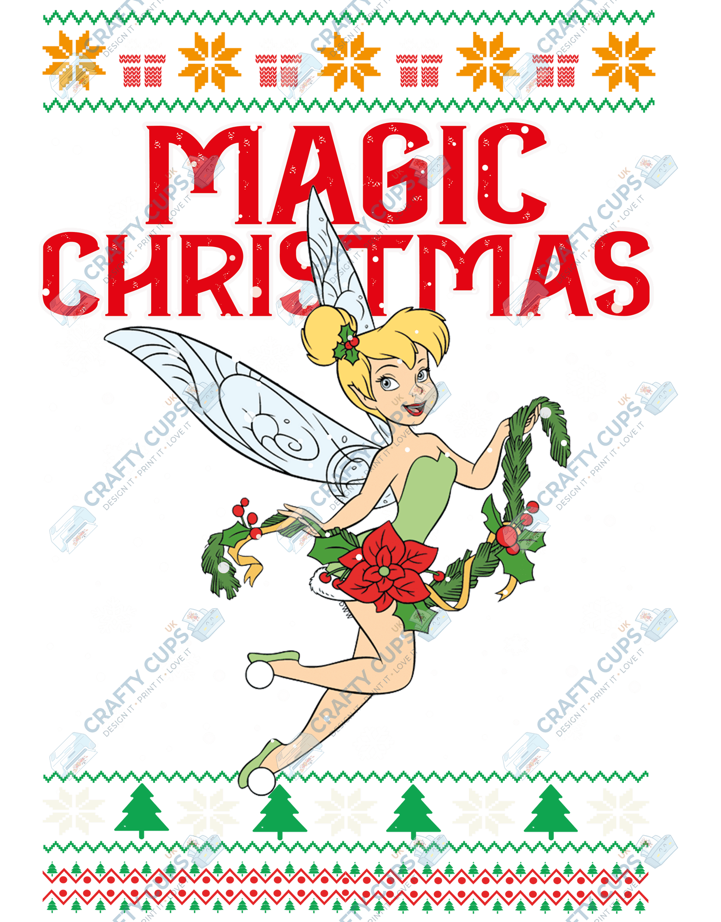 Christmas DTF Transfer – Various Designs & Sizes (Part Three of Three, Series Two), Heat Press Ready