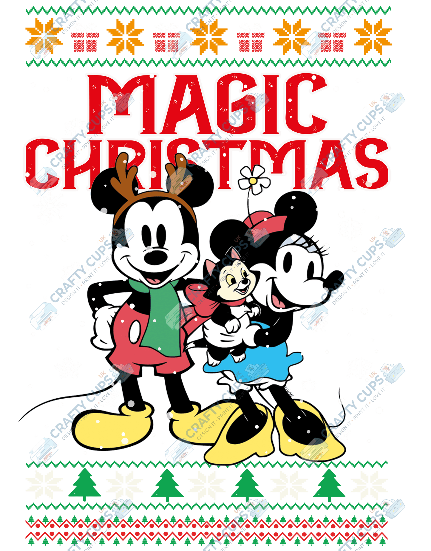 Christmas DTF Transfer – Various Designs & Sizes (Part Three of Three, Series Two), Heat Press Ready