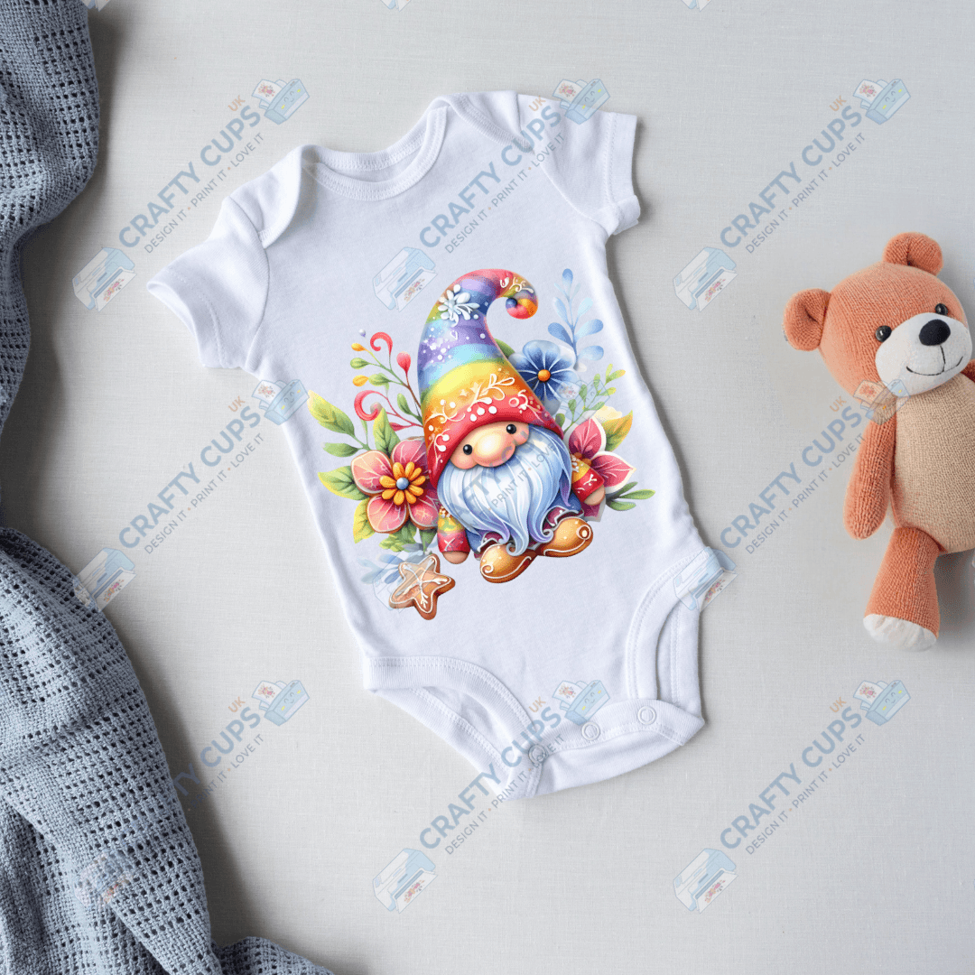 Rainbow Animals DTF Transfers – Colorful Designs for Kids (4"–10")