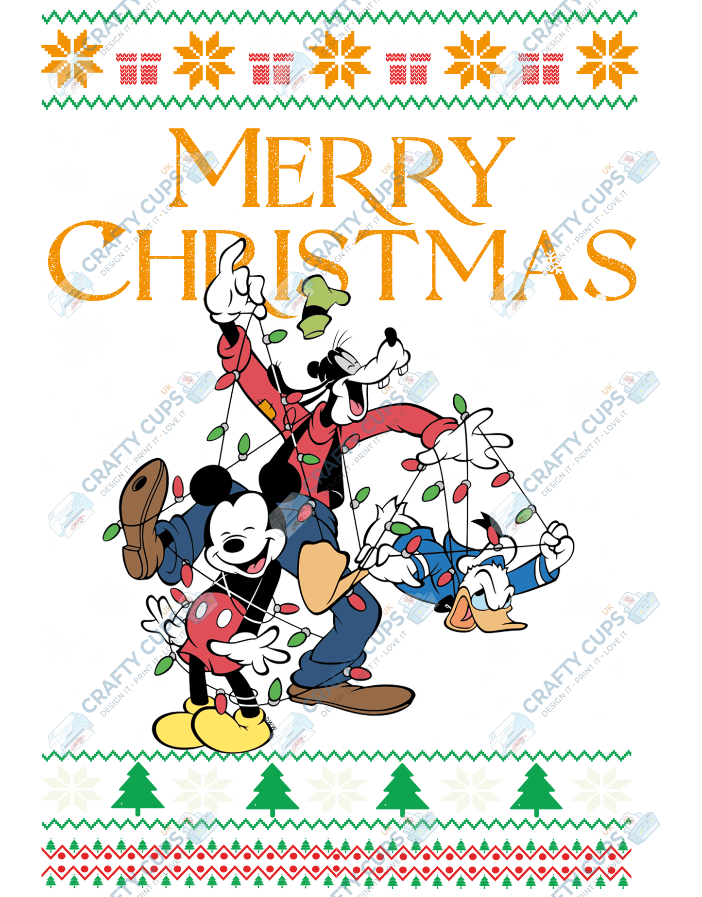 Christmas DTF Transfer – Various Designs & Sizes (Part Three of Three, Series Two), Heat Press Ready