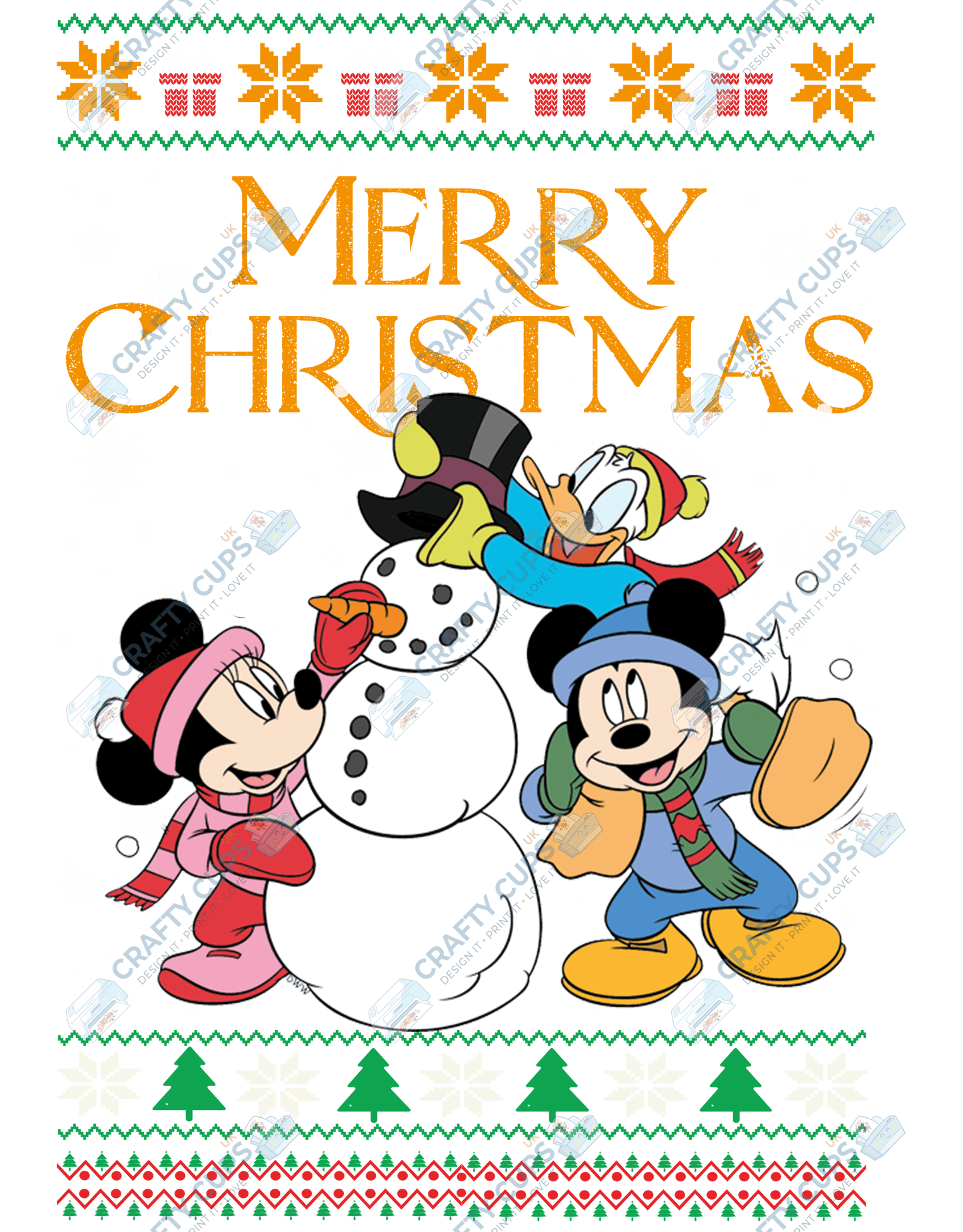 Christmas DTF Transfer – Various Designs & Sizes (Part Three of Three, Series Two), Heat Press Ready