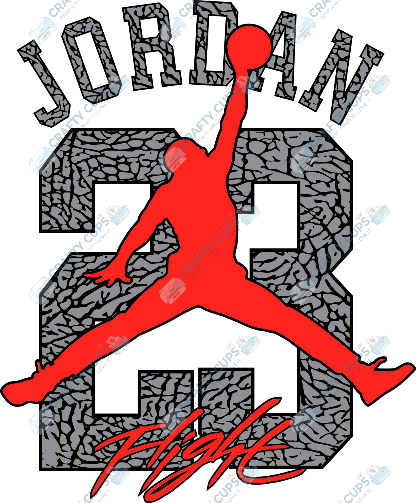 Sports DTF Transfer – Various Designs & Sizes (Part Four of Four), Heat Press Ready