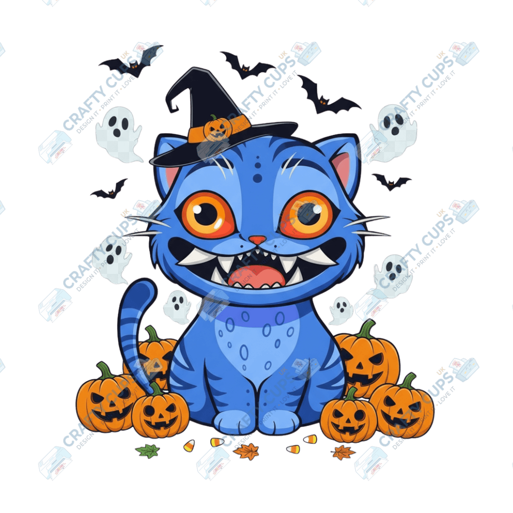 Halloween Demon Hunters DTF Transfer – Spooky Anime Style Design (Part Four of Four), Various Sizes & Heat Press Ready