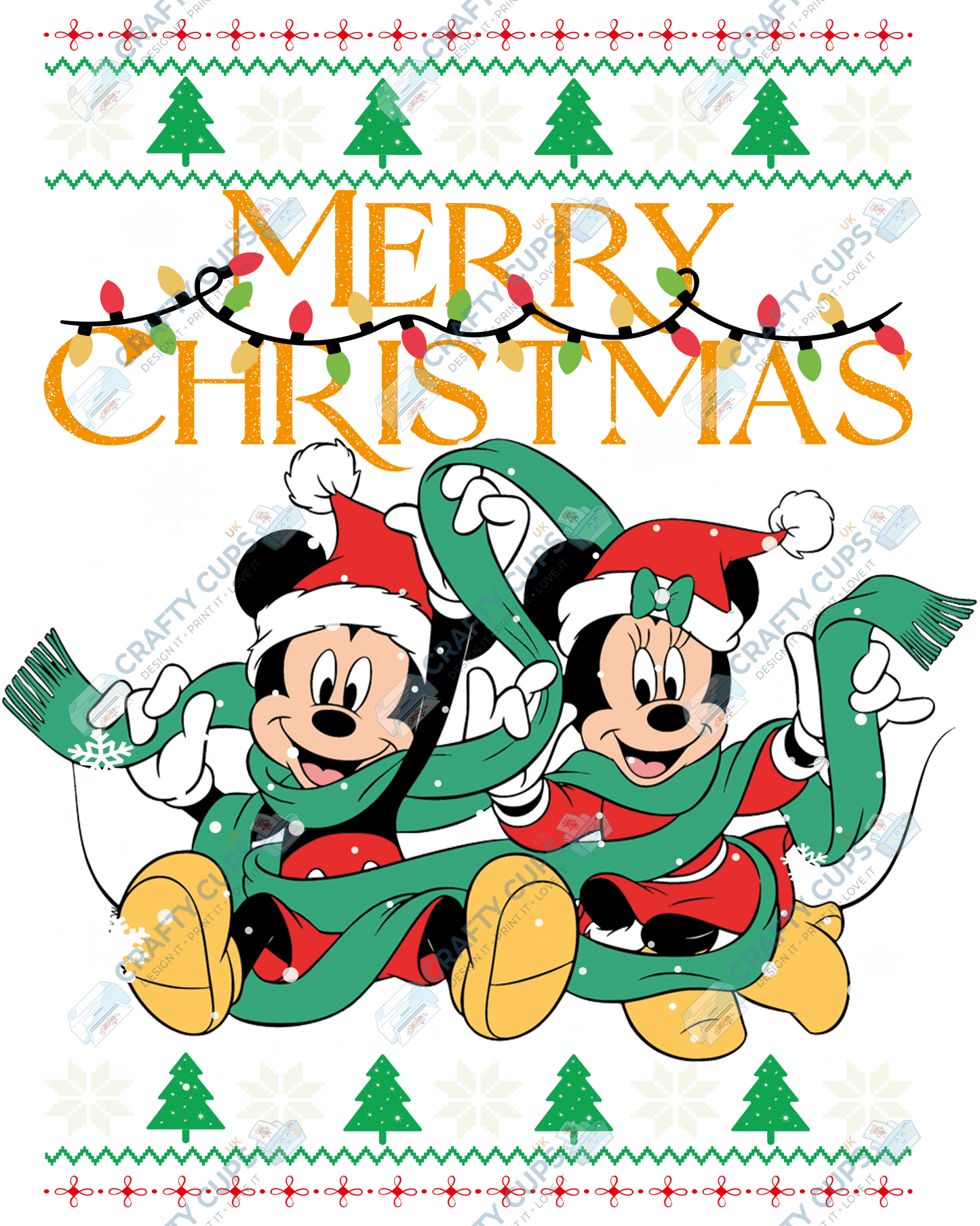 Christmas DTF Transfer – Various Designs & Sizes (Part One of Three, Series Two), Heat Press Ready