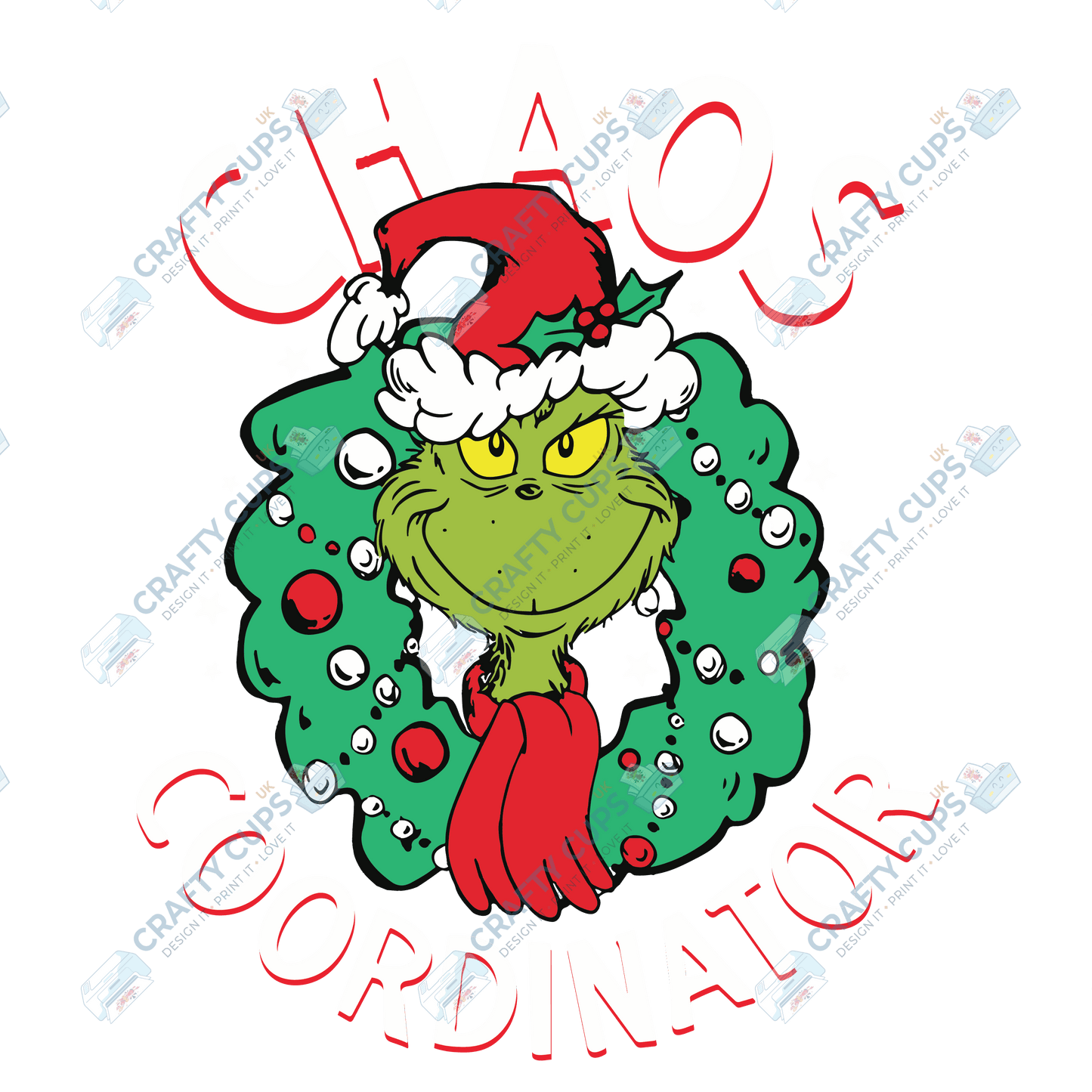 Christmas DTF Transfer – Various Designs & Sizes (Part One of Four, Series One), Heat Press Ready