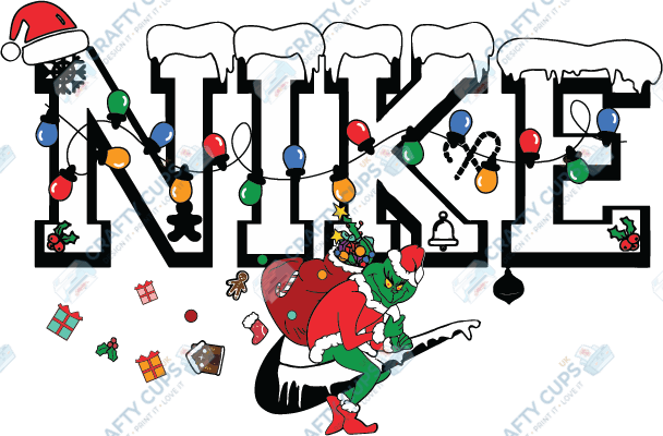 Christmas DTF Transfer – Various Designs & Sizes (Part One of Four, Series One), Heat Press Ready