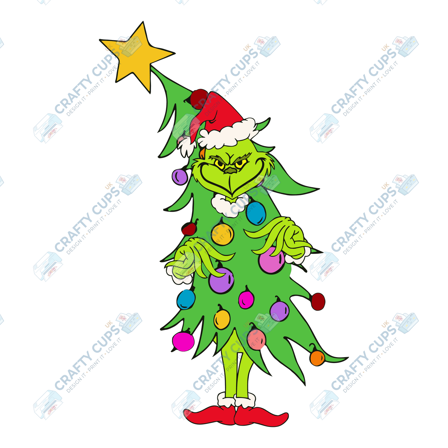 Christmas DTF Transfer – Various Designs & Sizes (Part Two of Four, Series One), Heat Press Ready