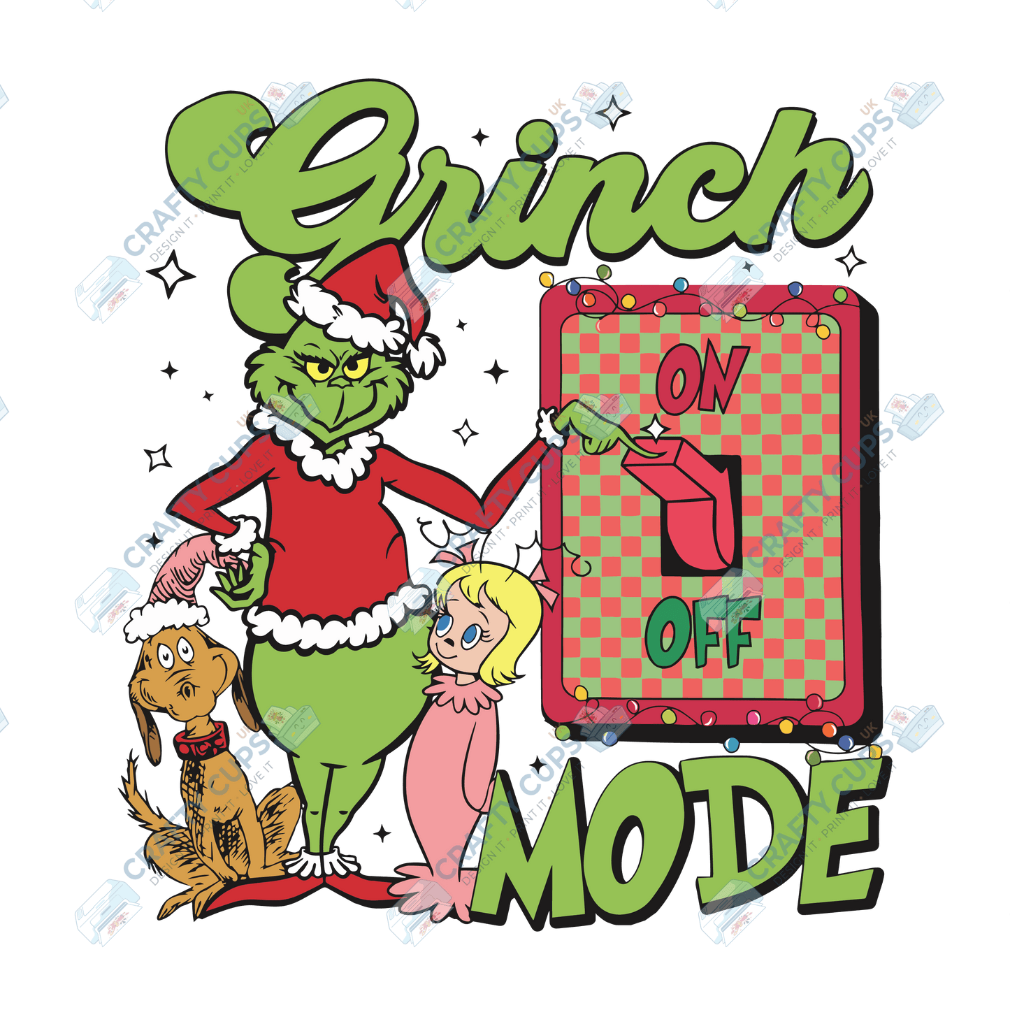 Christmas DTF Transfer – Various Designs & Sizes (Part Two of Four, Series One), Heat Press Ready