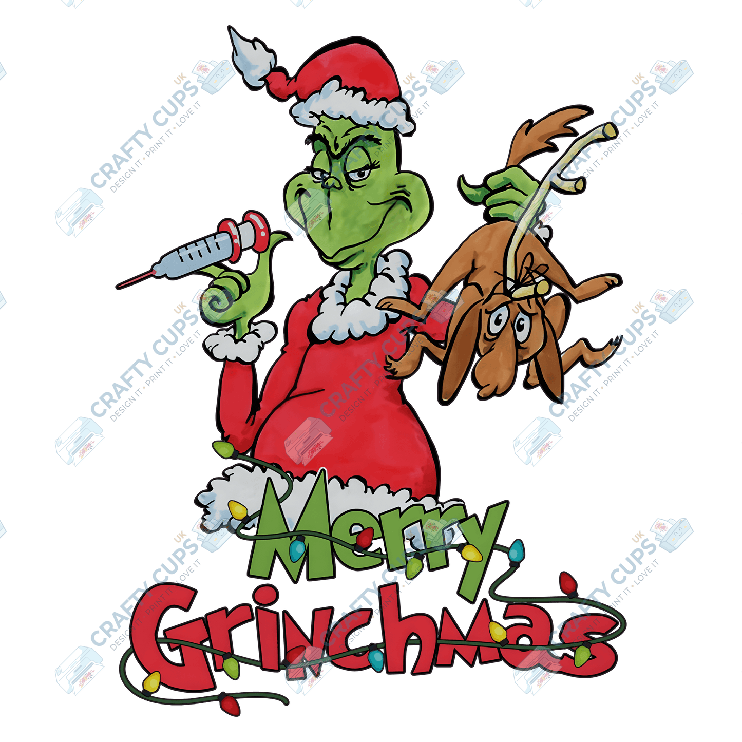 Christmas DTF Transfer – Various Designs & Sizes (Part One of Four, Series One), Heat Press Ready