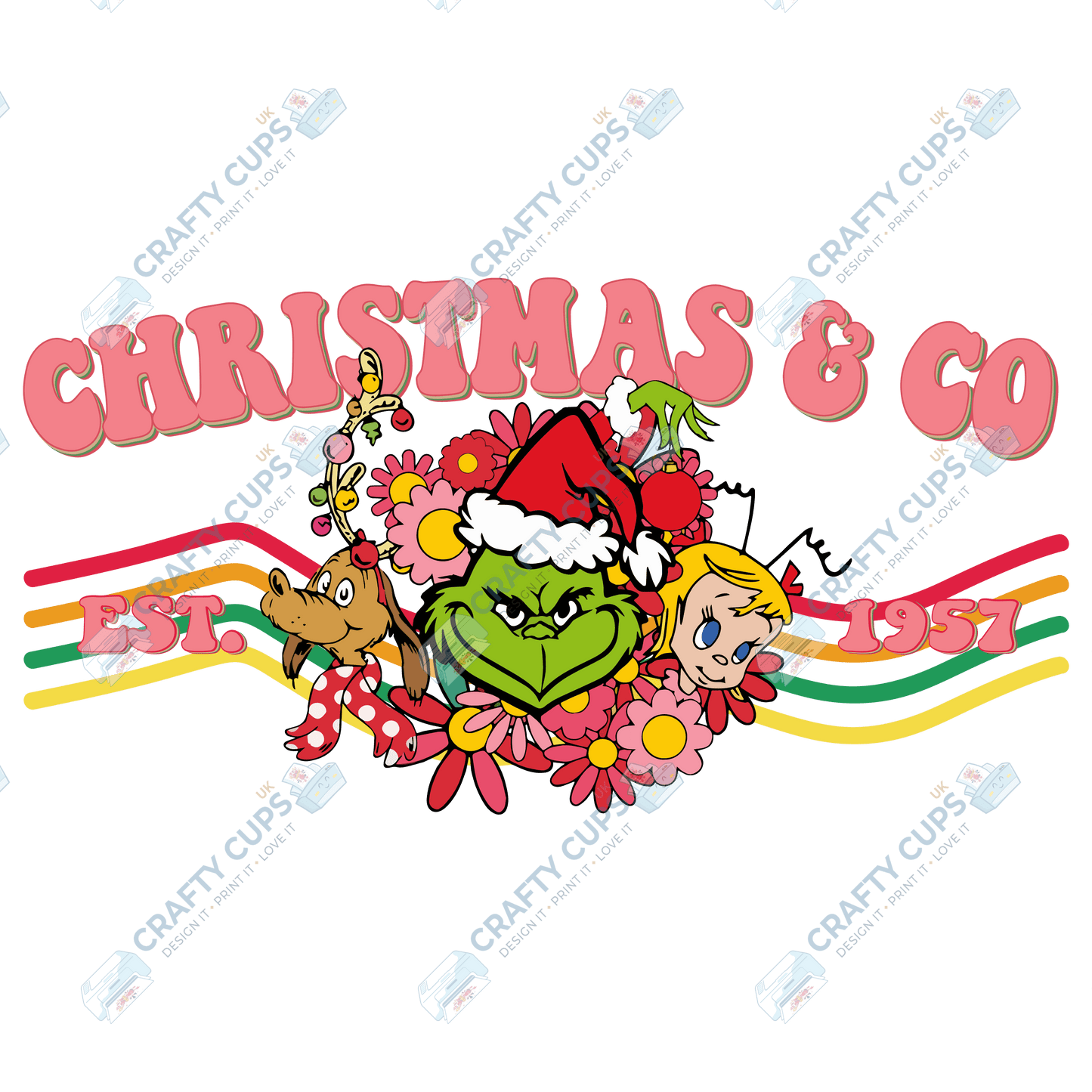 Christmas DTF Transfer – Various Designs & Sizes (Part Three of Four), Heat Press Ready