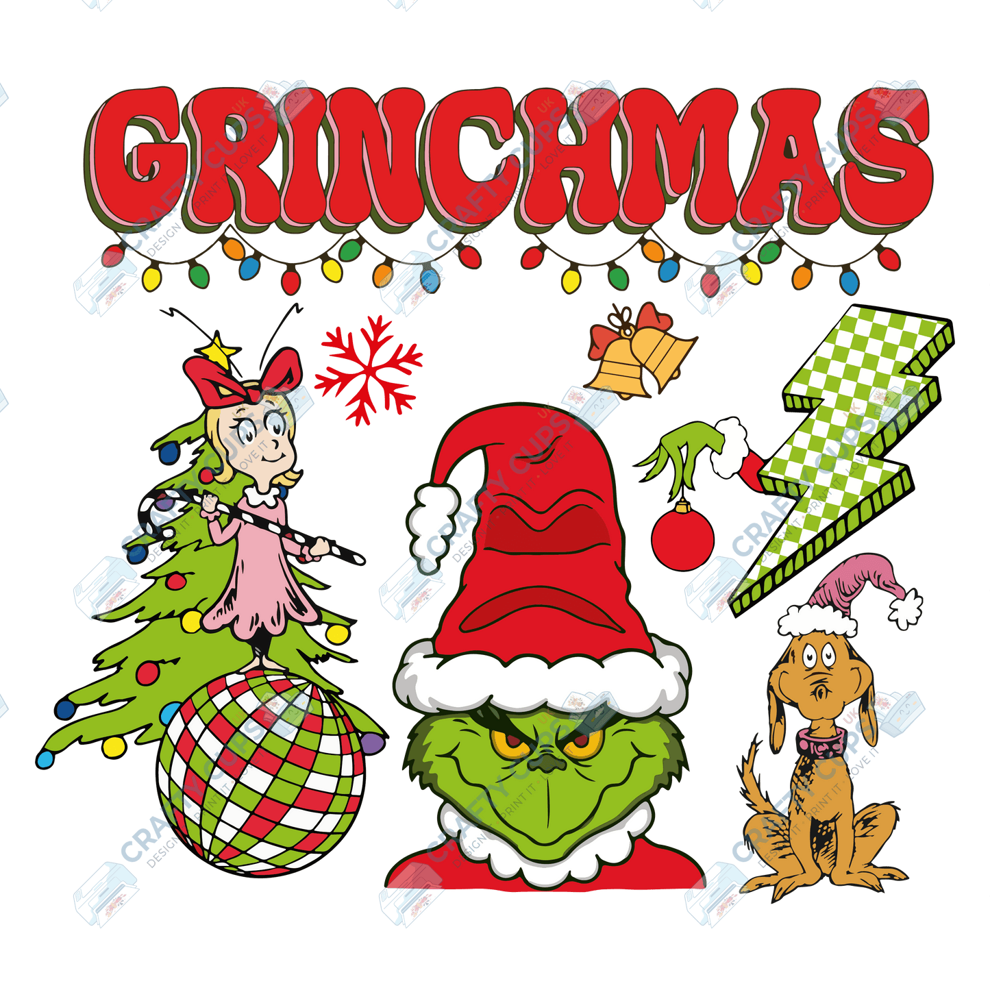 Christmas DTF Transfer – Various Designs & Sizes (Part Three of Four), Heat Press Ready