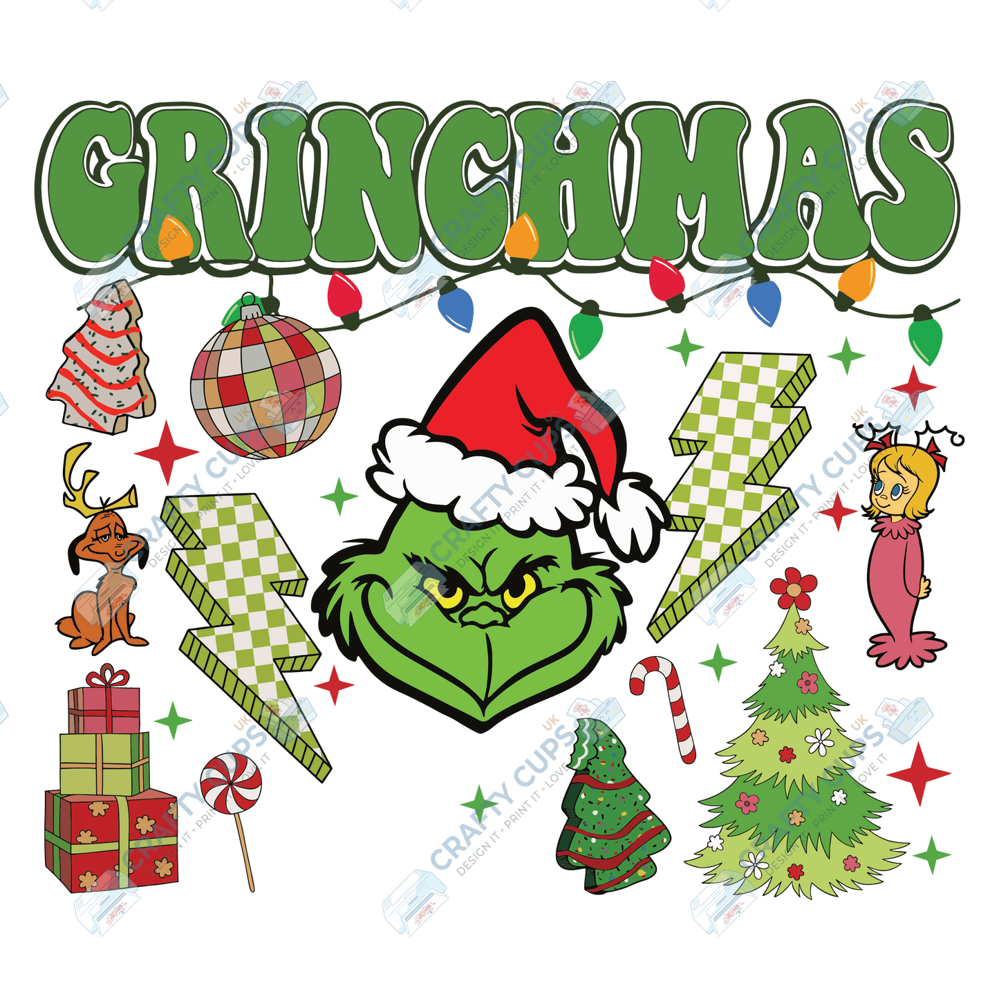 Christmas DTF Transfer – Various Designs & Sizes (Part Three of Four), Heat Press Ready