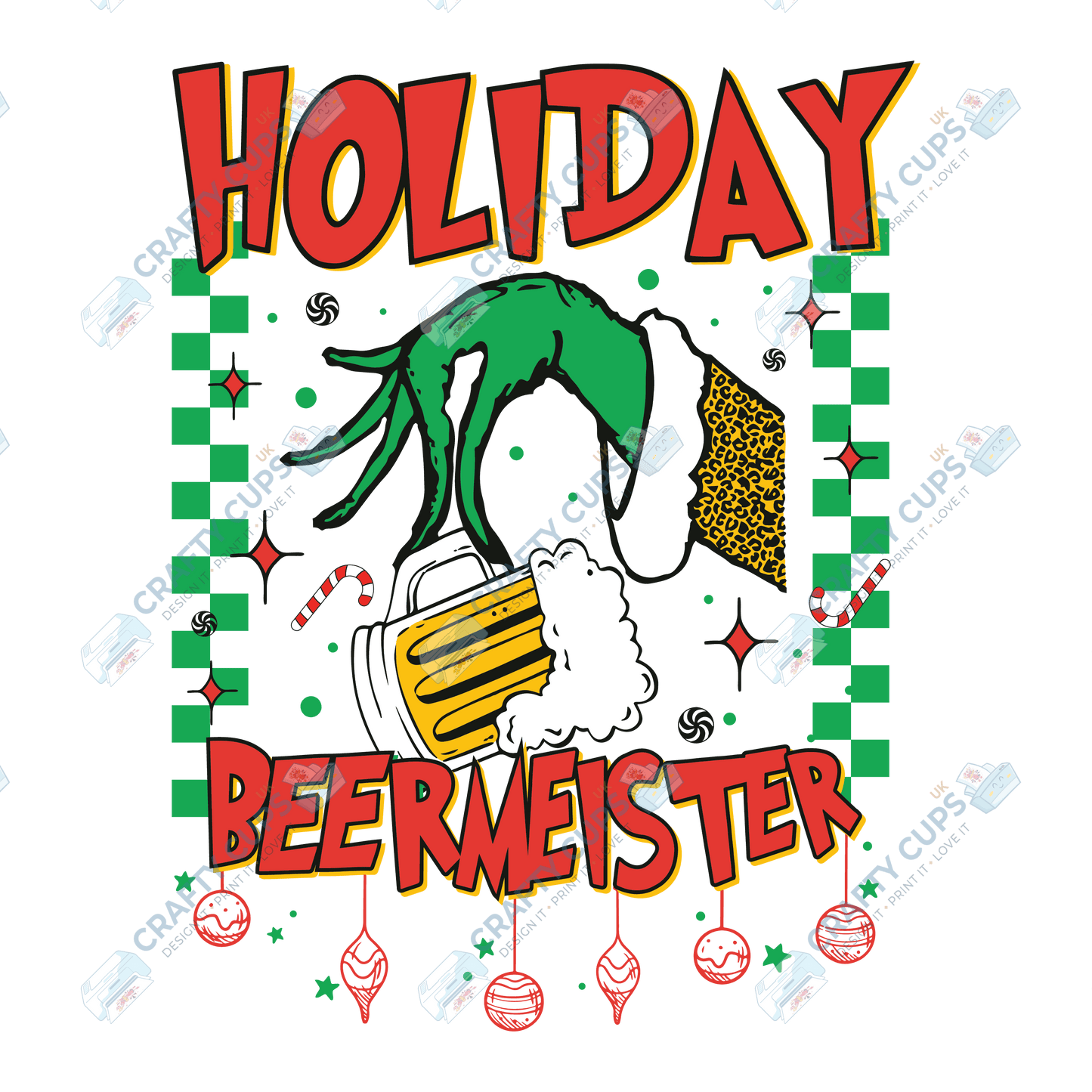 Christmas DTF Transfer – Various Designs & Sizes (Part Three of Four), Heat Press Ready