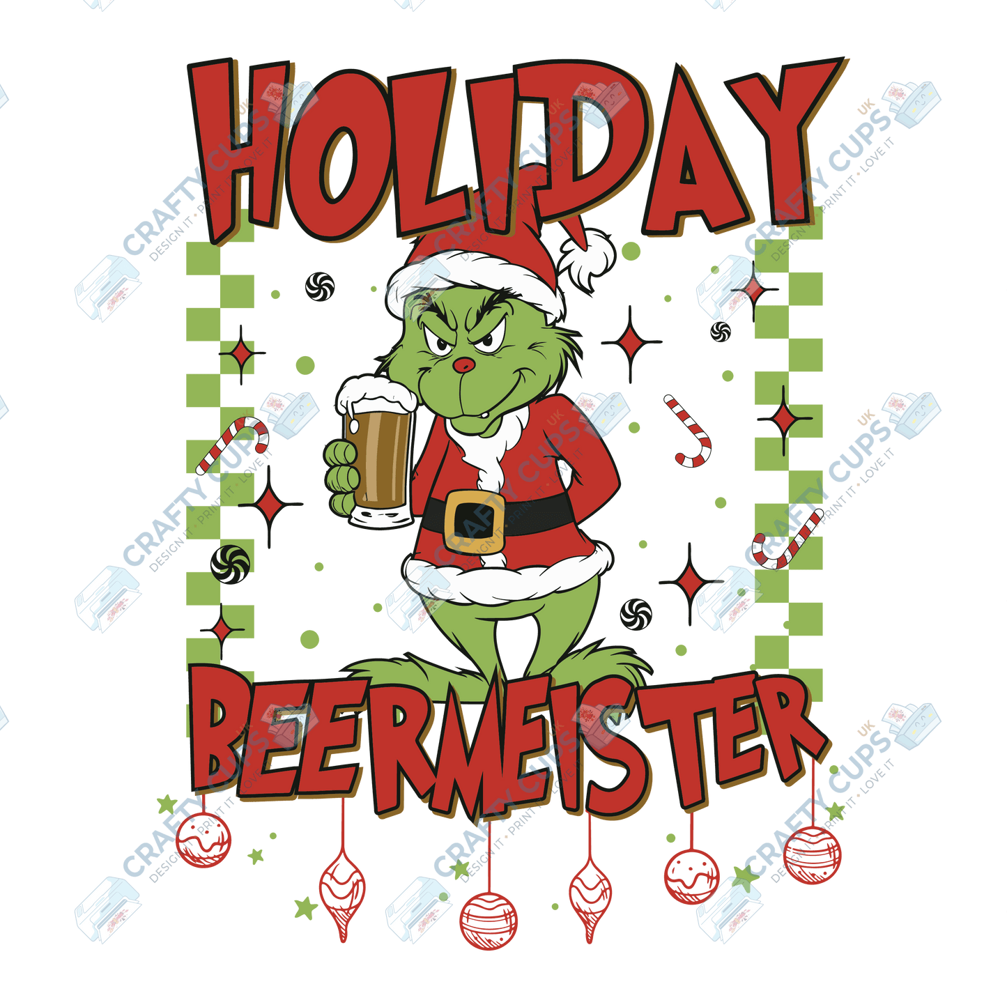 Christmas DTF Transfer – Various Designs & Sizes (Part Three of Four), Heat Press Ready