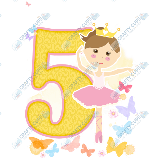 Ballet DTF Transfers – Cute Dance Designs for Ages 4–8 (4"–10")