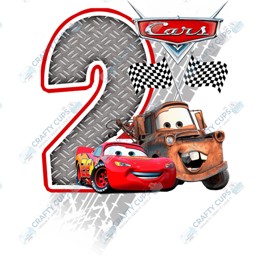 Cars DTF Transfer for Kids (Ages 1–5) – Fun Vehicle Design for Shirts & Outfits