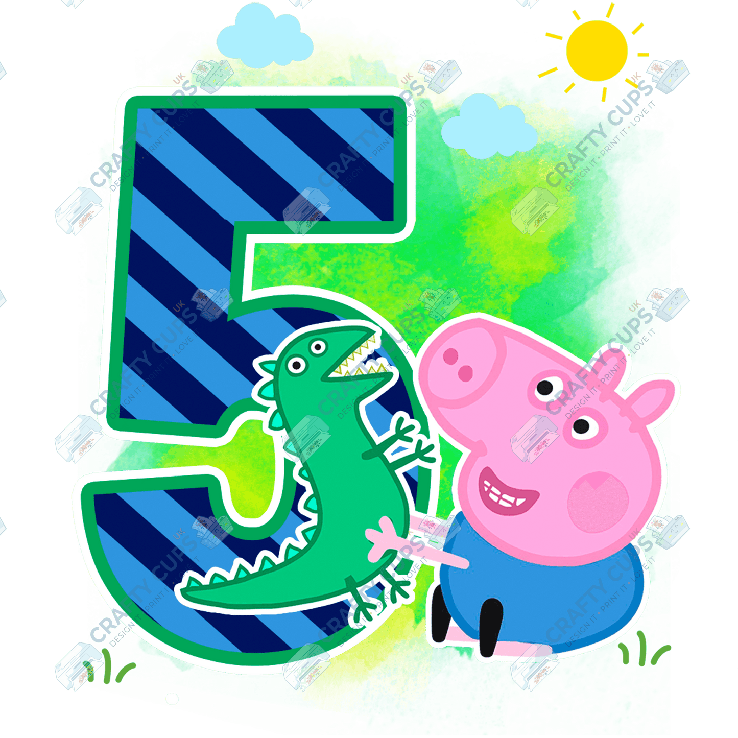 Little Pig DTF Transfers – Cute Designs for Ages 1–5 (4"–10")
