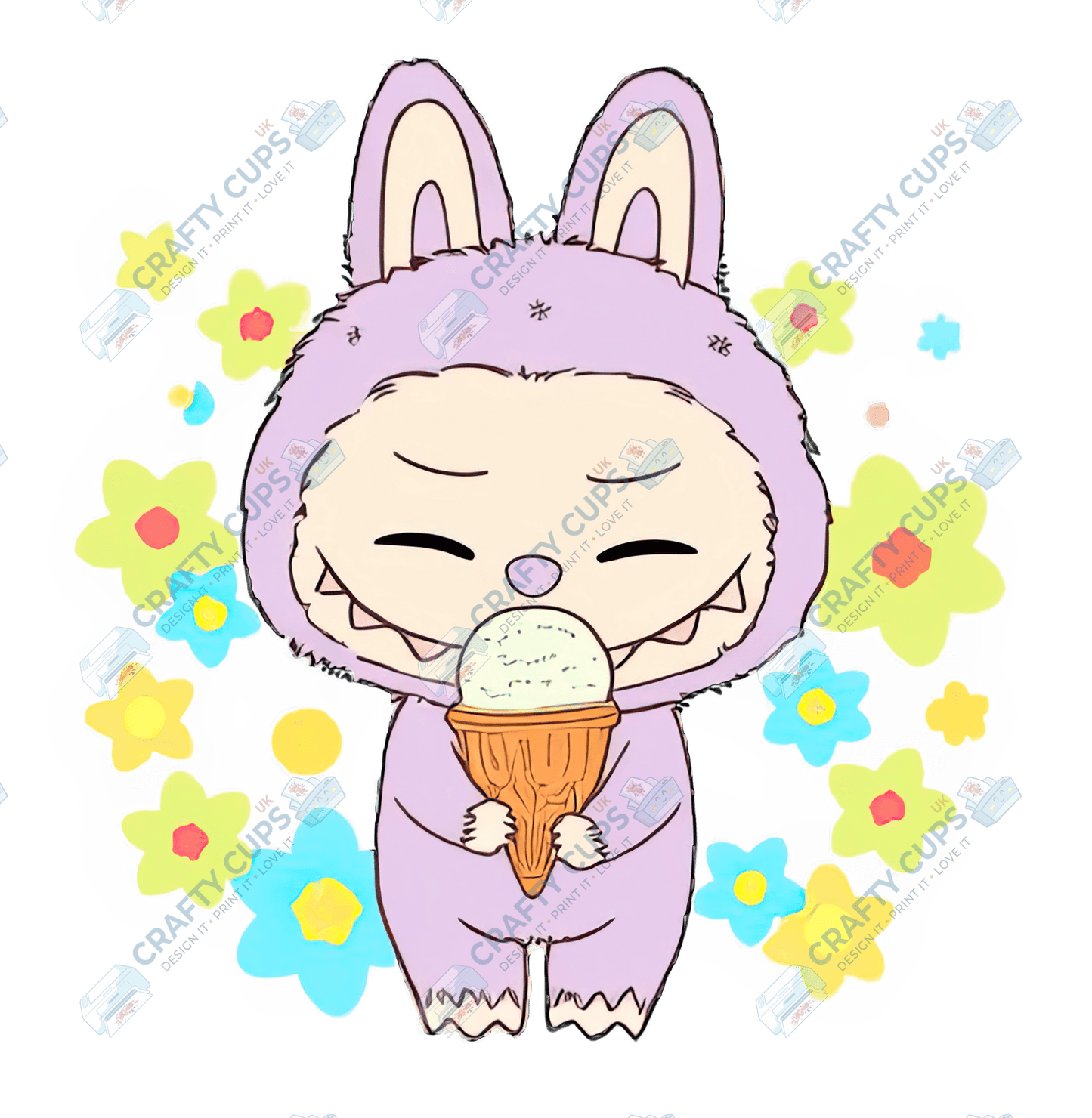 Chibi Monsters DTF Transfer – Cute Anime Style (Part Two of Seven), Various Sizes & Designs