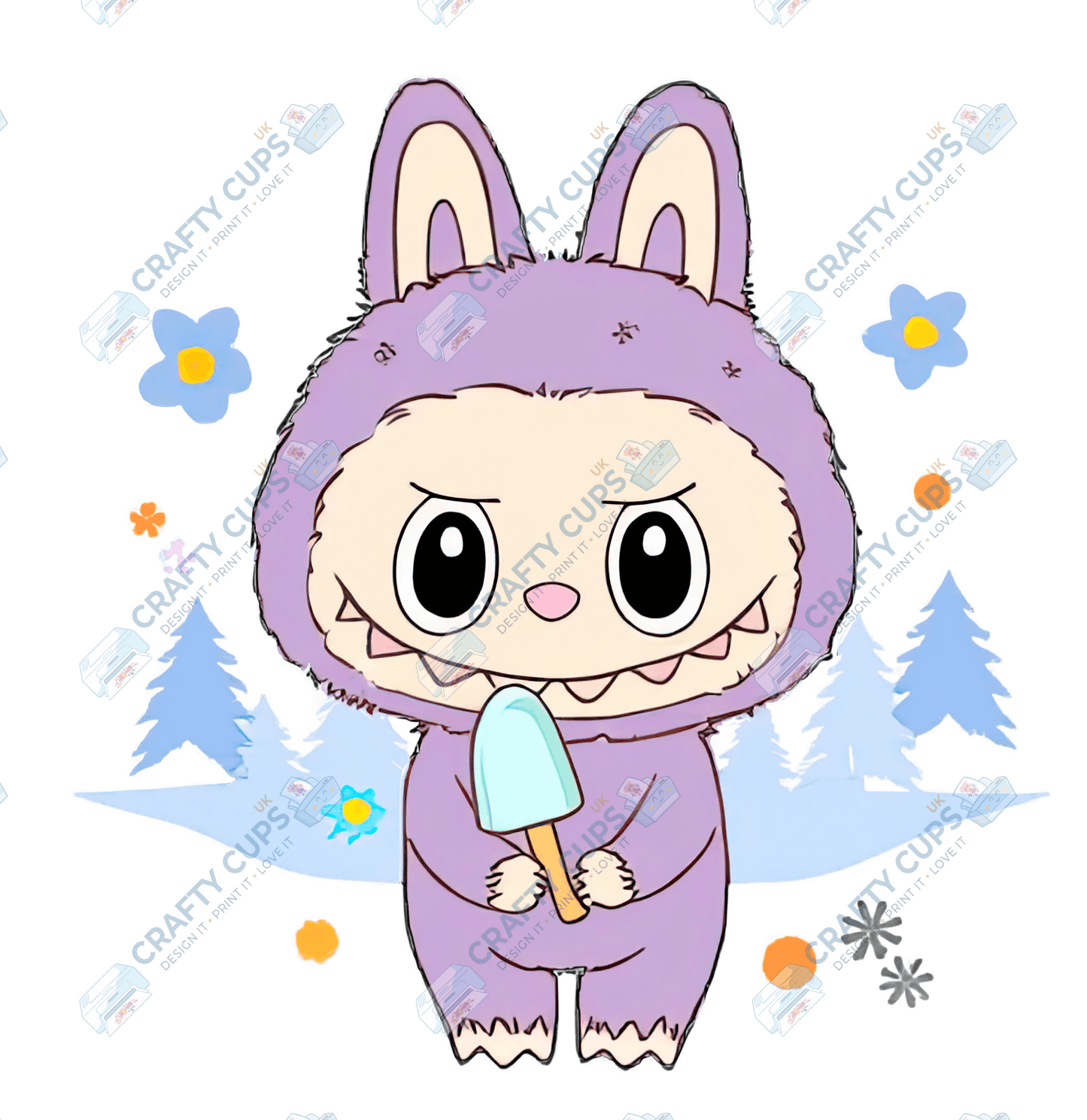 Chibi Monsters DTF Transfer – Cute Anime Style (Part Two of Seven), Various Sizes & Designs