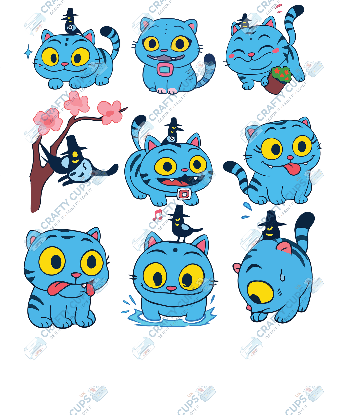 Demon Hunters DTF Transfer – Various Designs & Sizes (Part One of Six), Heat Press Ready