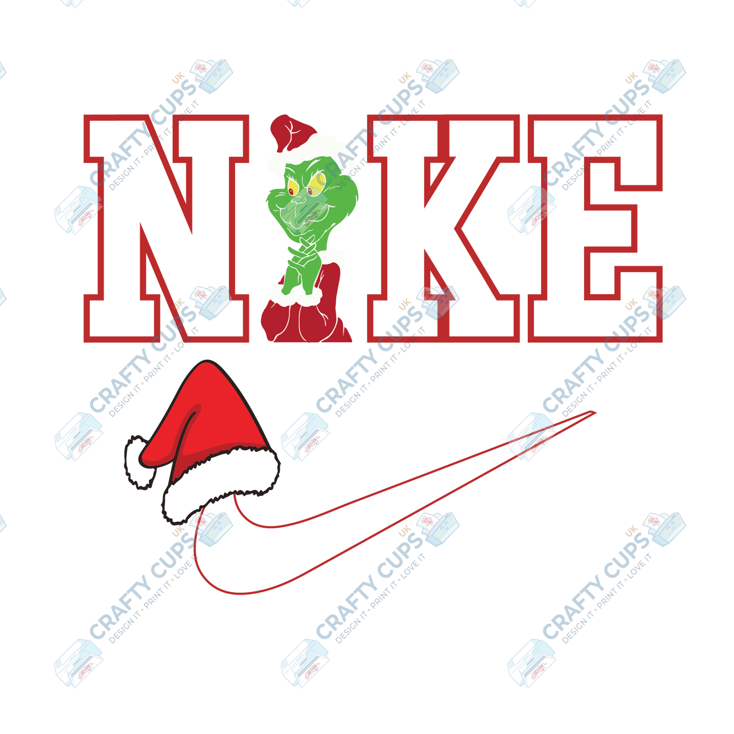 Christmas DTF Transfer – Various Designs & Sizes (Part Four of Four, Series One), Heat Press Ready