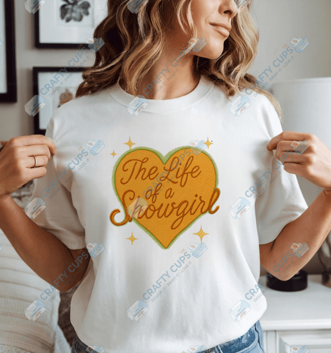 Taylor Swift “Life of a Show Girl” DTF Transfers – Part Four - Various Designs & Sizes