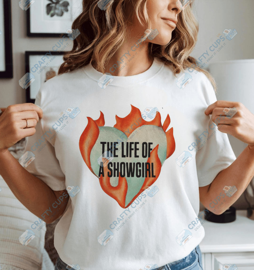 Taylor Swift “Life of a Show Girl” DTF Transfers – Part Four - Various Designs & Sizes
