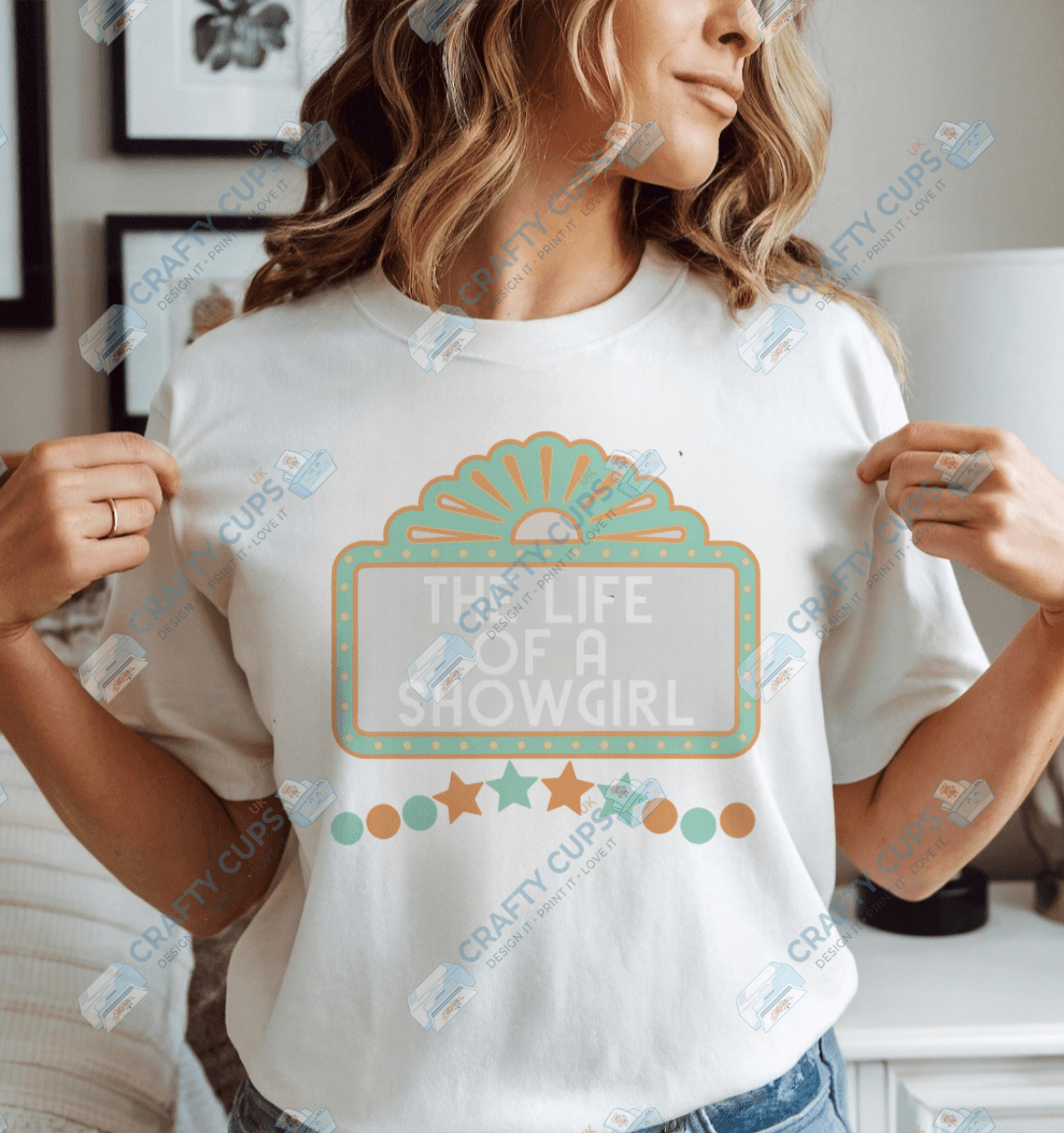 Taylor Swift “Life of a Show Girl” DTF Transfers – Part Seven - Various Designs & Sizes