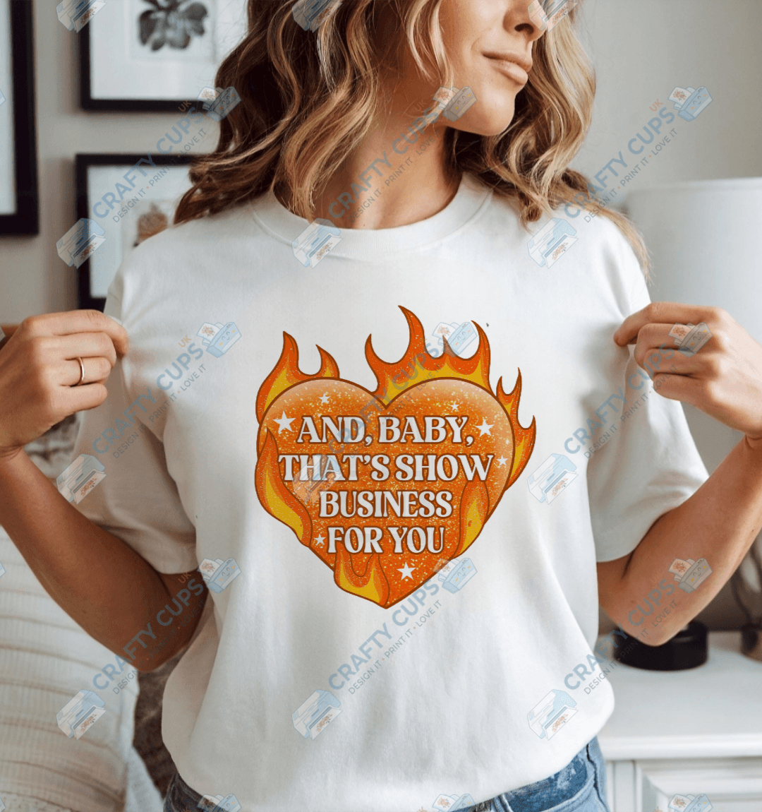 Taylor Swift “Life of a Show Girl” DTF Transfers – Part Two - Various Designs & Sizes