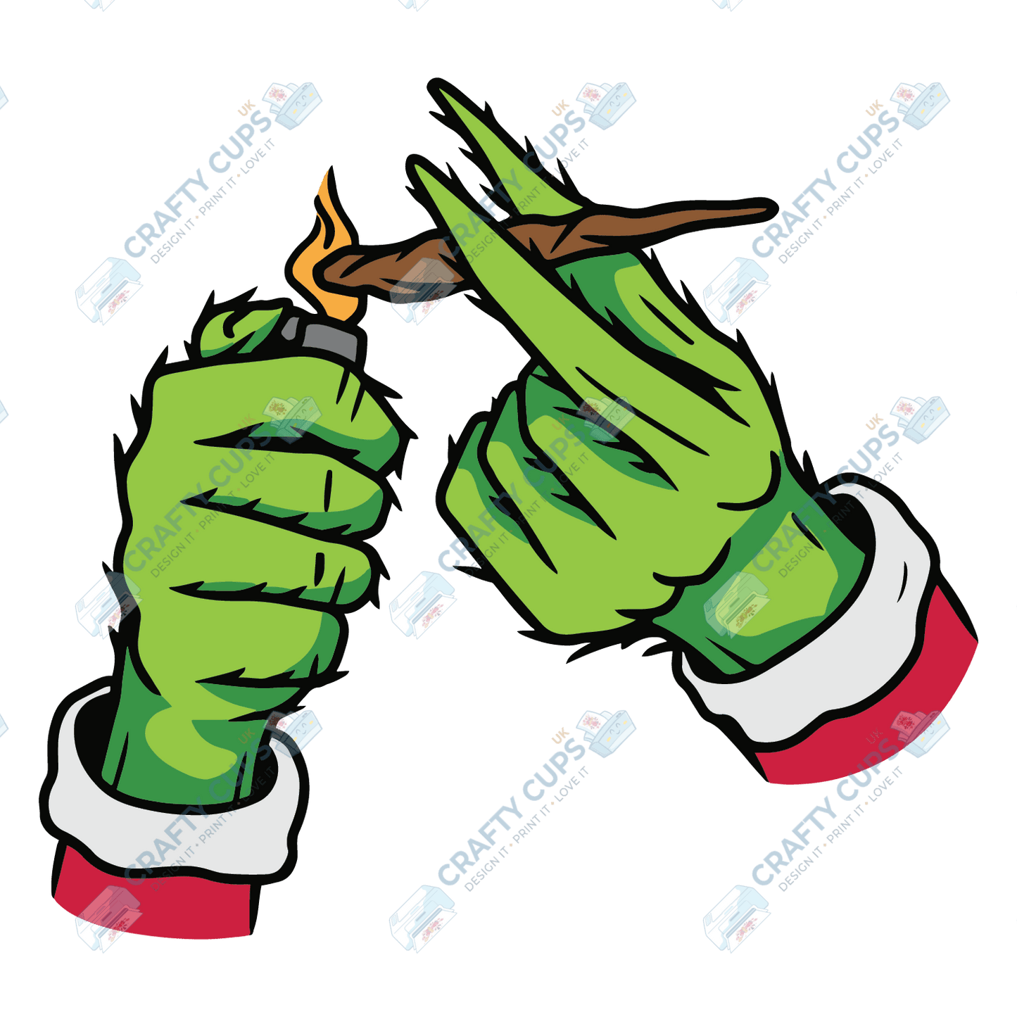 Christmas DTF Transfer – Various Designs & Sizes (Part Four of Four, Series One), Heat Press Ready
