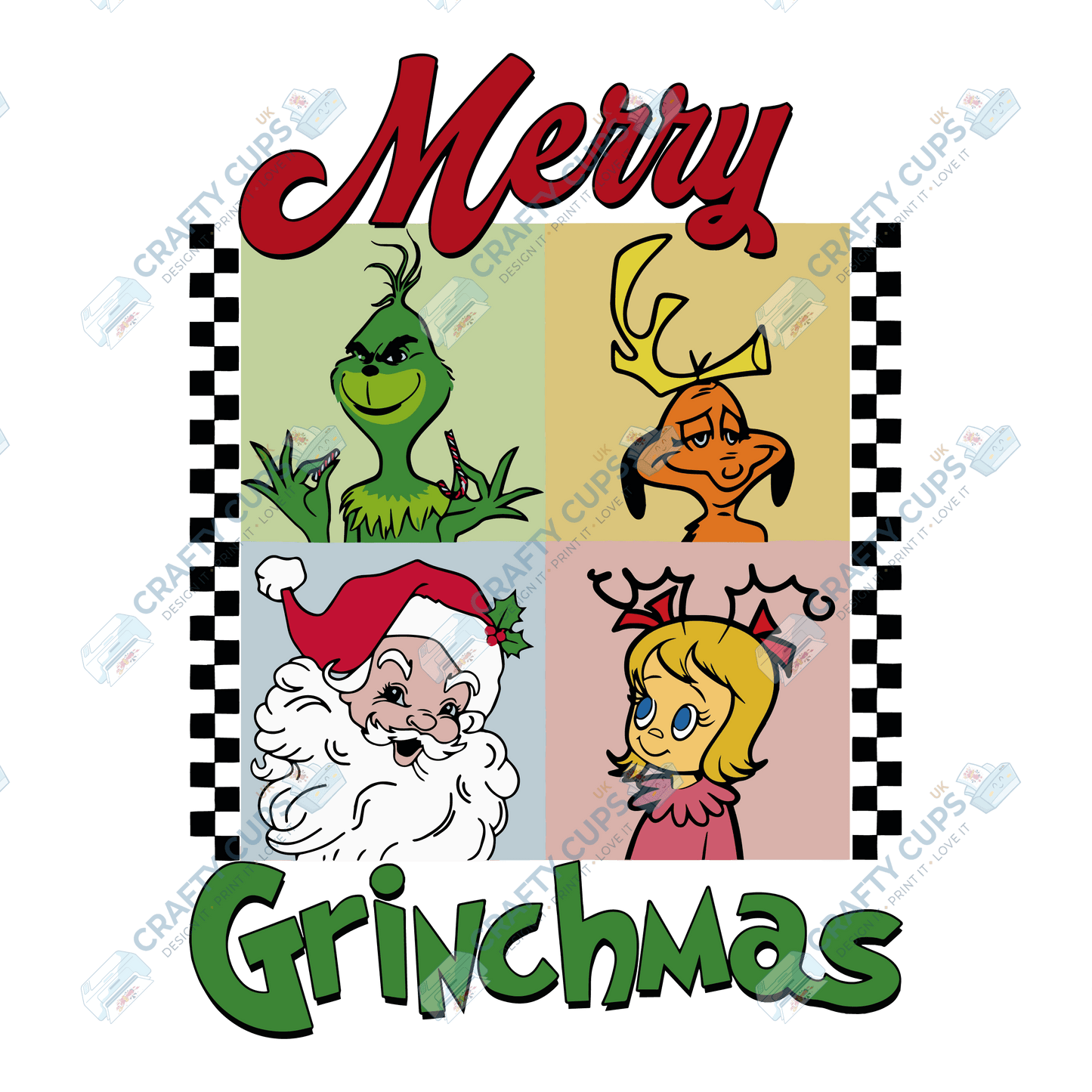 Christmas DTF Transfer – Various Designs & Sizes (Part Four of Four, Series One), Heat Press Ready
