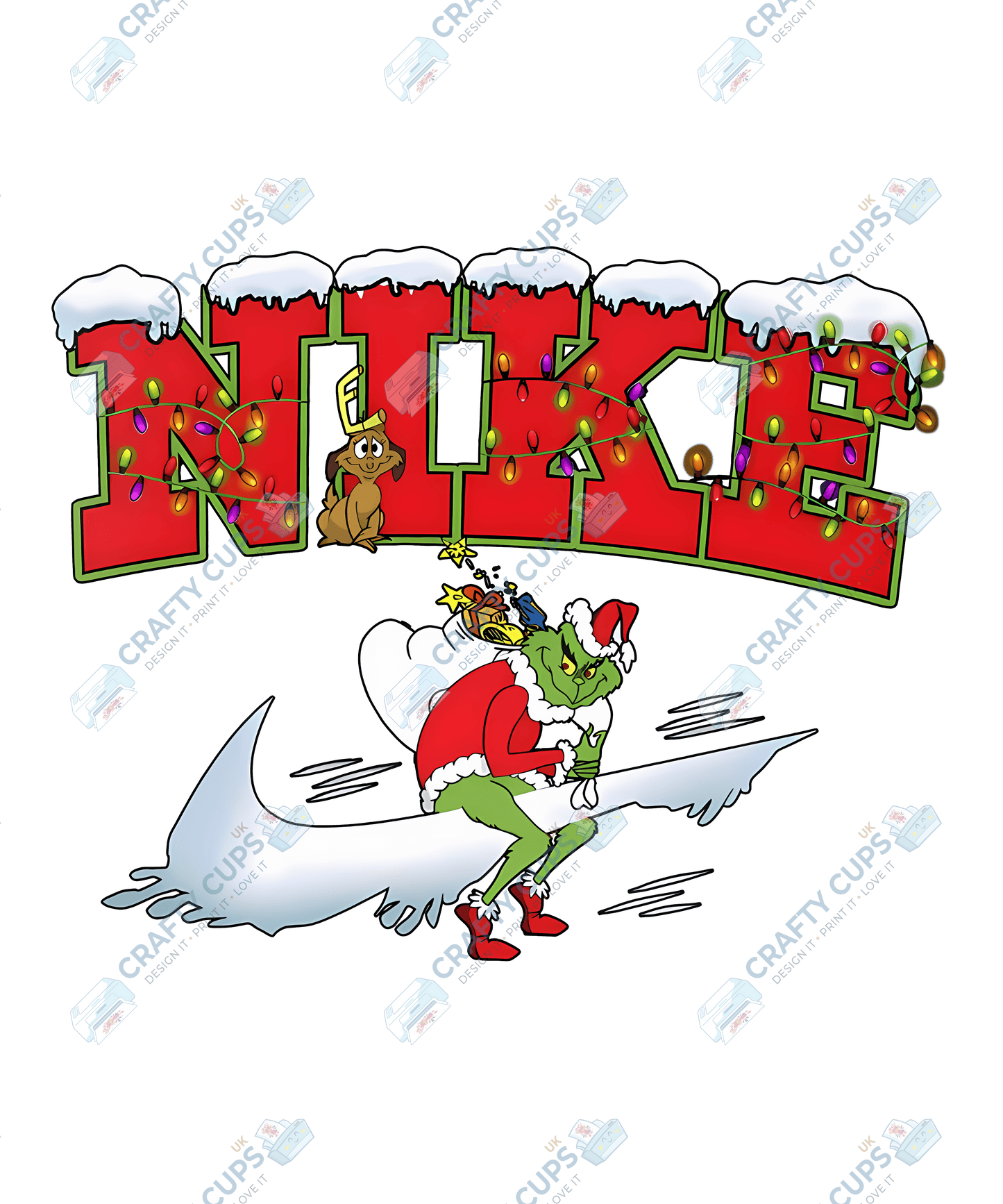 Christmas DTF Transfer – Various Designs & Sizes (Part One of Four, Series One), Heat Press Ready