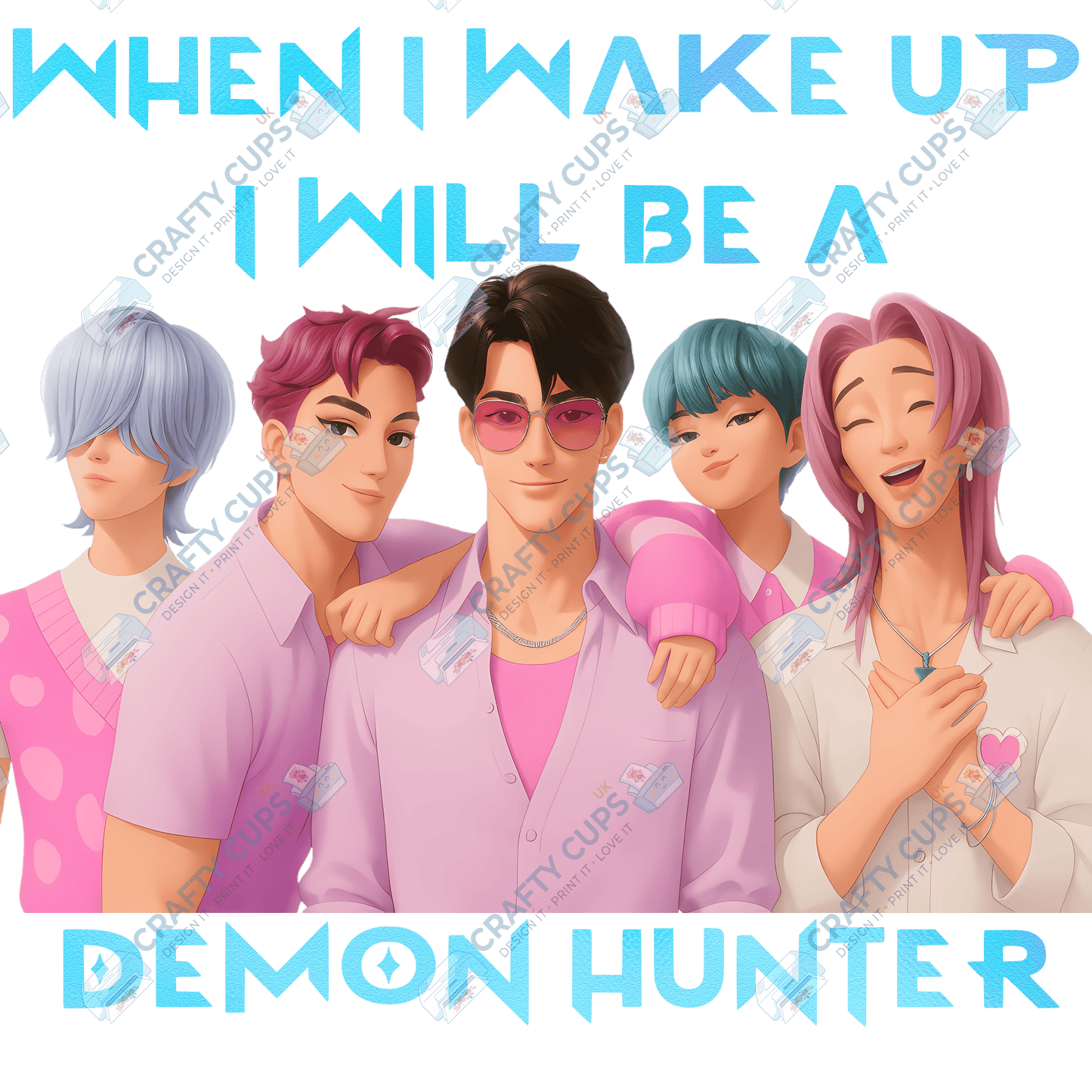 When I Wake Up, I Will Be…” DTF Transfer – Various Designs & Sizes (Series One, Part Two of Two), Heat Press Ready