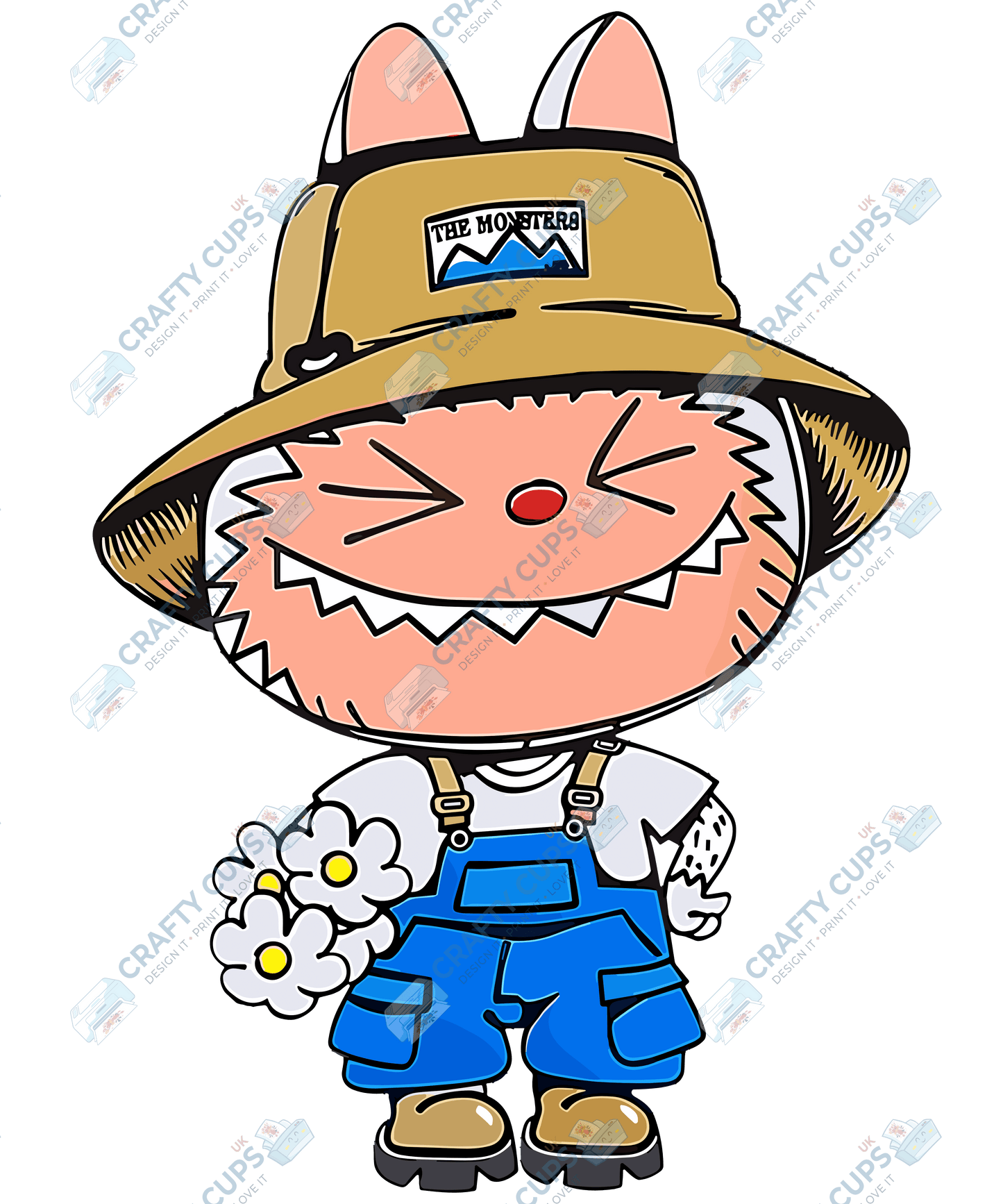 Chibi Monsters DTF Transfer – Cute Anime Style (Part Seven of Seven), Various Sizes & Designs