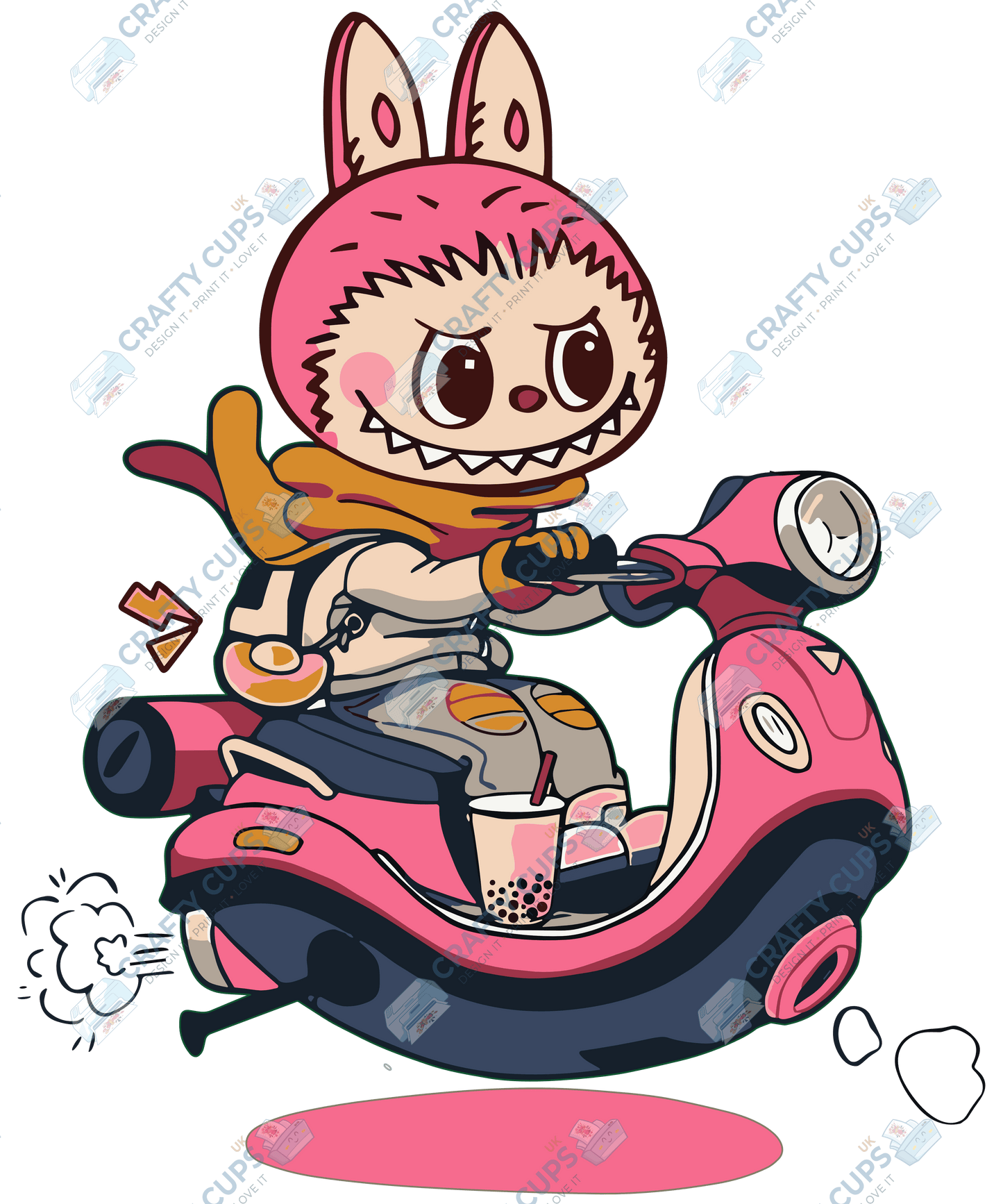 Chibi Monsters DTF Transfer – Cute Anime Style (Part Two of Seven), Various Sizes & Designs