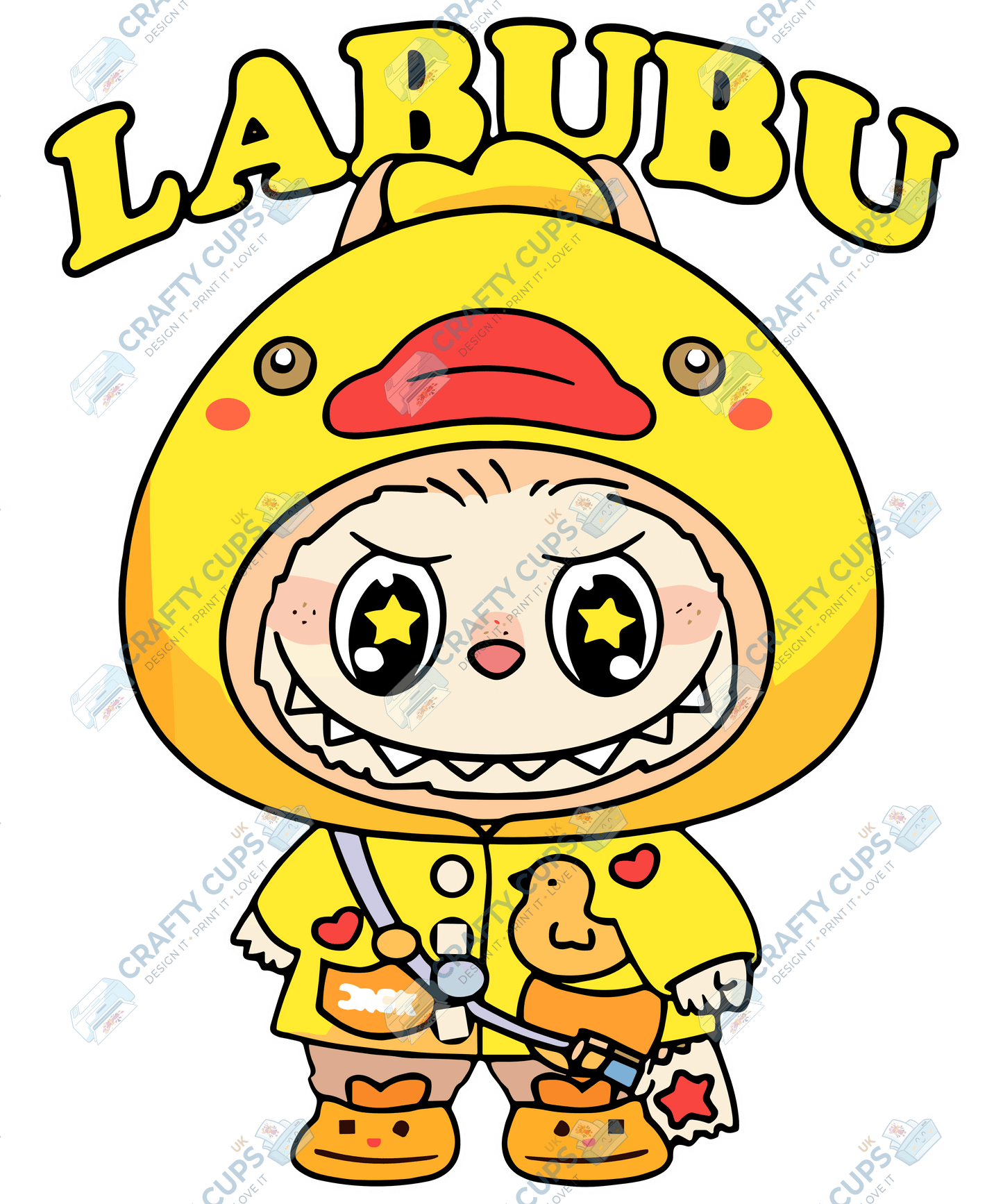 Chibi Monsters DTF Transfer – Cute Anime Style (Part Six of Seven), Various Sizes & Designs