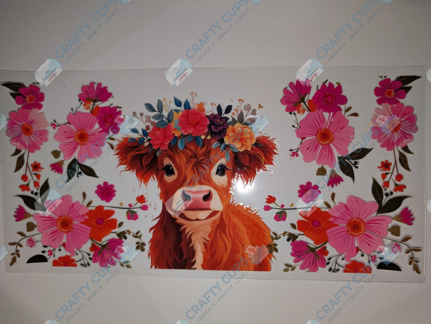 Cow 16oz UVDTF Wraps