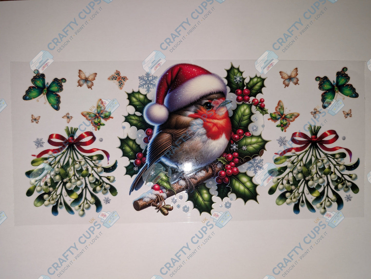 Christmas 16oz UVDTF Wraps