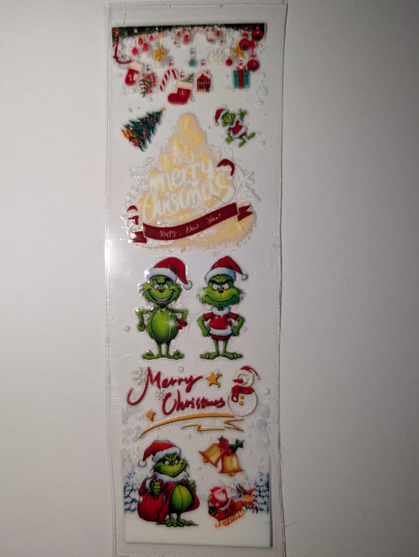 Christmas UVDTF Pen Wrap