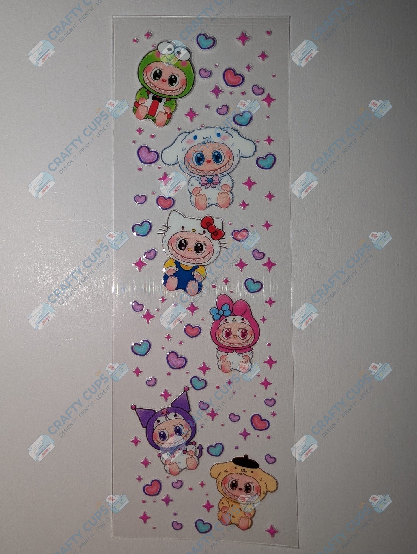 Horror & Halloween UVDTF Pen/Bookmark Wrap