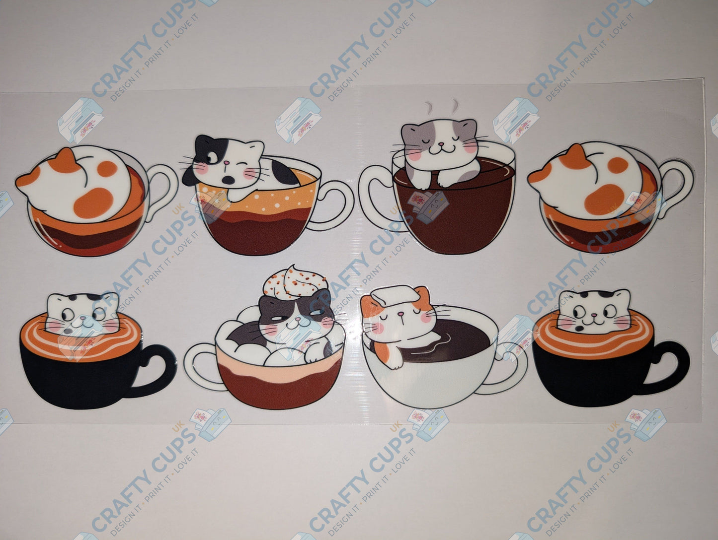 Cats 16oz UVDTF Wraps